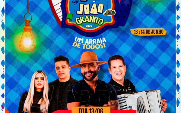 Prefeitura de Granito promove grande Arraiá com shows e valorização da cultura popular