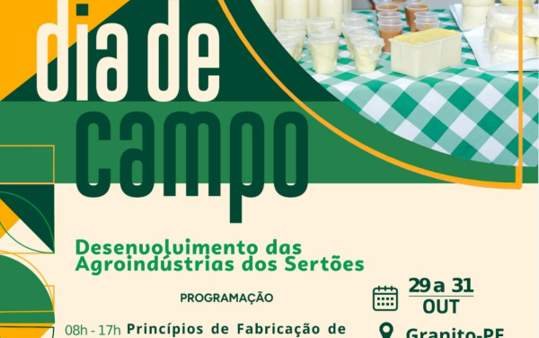 SEBRAE promove Dia de Campo para fortalecer agroindústrias dos Sertões